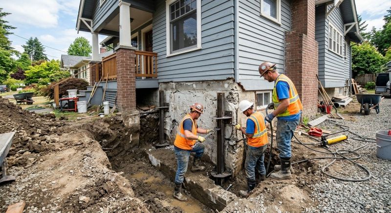 Structural Foundation Repair in Exeter, RI