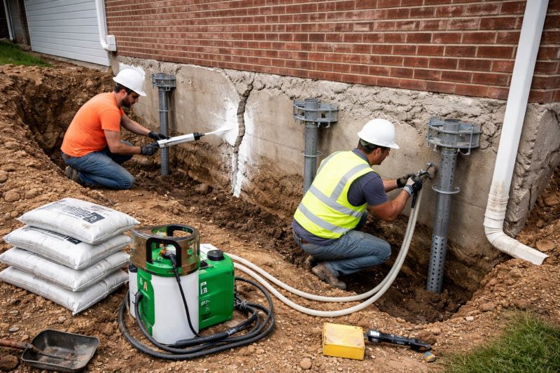 Structural Foundation Repair in Taunton, MA