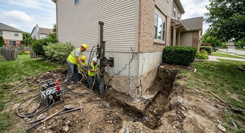 Structural Foundation Repair in West Kingston, RI