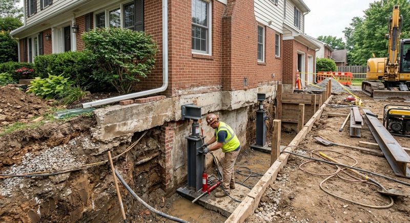 Underpinning Repair in East Providence, RI