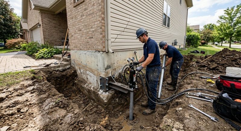 Settling Foundation Service in West Kingston, RI